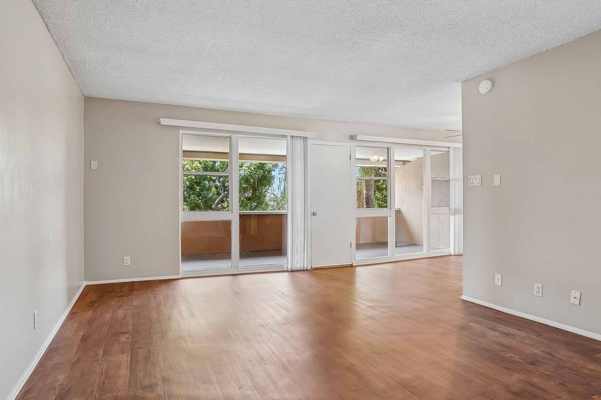 living room balcony access at Terraces